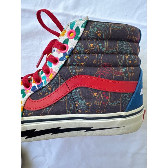 Vans Off The Wall Custom Made JellyNut Sandwich High Tops Women's 8 Men's 6/5 - Picture 9 of 13